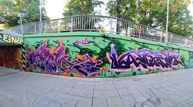 Graffiti Wall - Photo by Qrek (2024)
