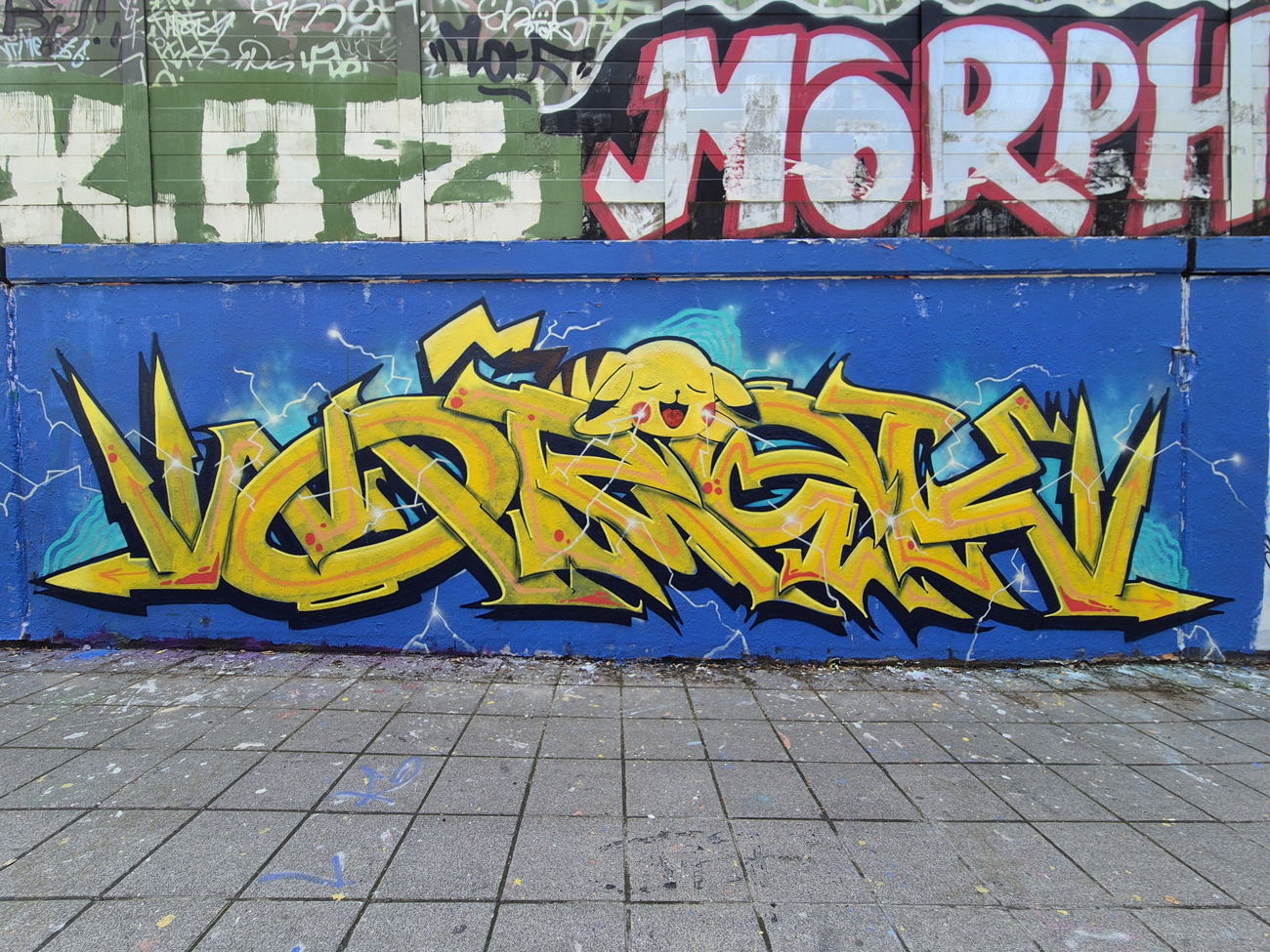 Graffiti Wall - Photo by Qrek (2025)