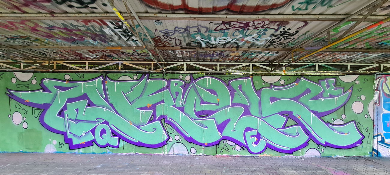 Graffiti Wall - Photo by Qrek (2021)