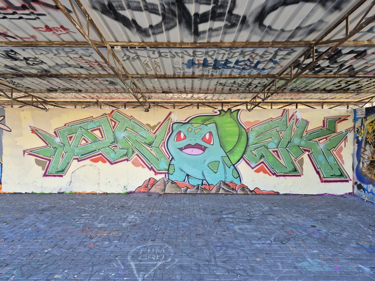 Graffiti Wall - Photo by Qrek (2026)