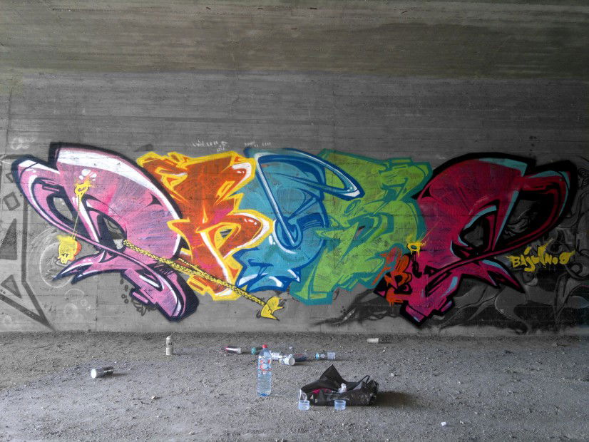 Graffiti Wall - Photo by QruzeOne - FR, FRC, CRUZE (2013)