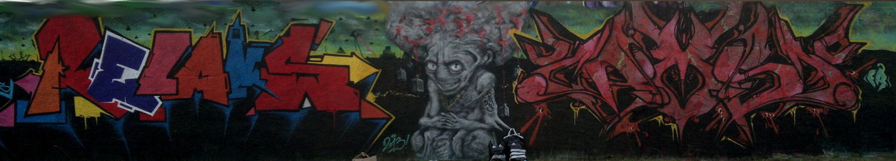 Graffiti Wall - Photo by QruzeOne - FR, FRC, RELAKS (2013)