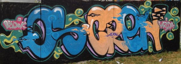 Graffiti Wall - Photo by Qs - street, qs, color (2011)