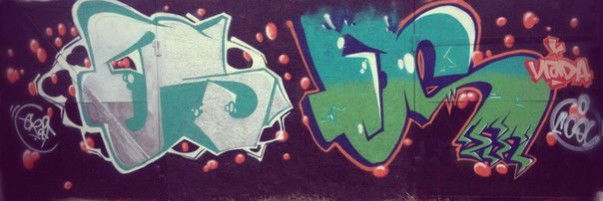 Graffiti Wall - Photo by Qs - qs, 259, color (2012)