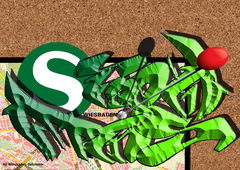 Graffiti Sketch in Wiesbaden - Photo by QualiTade