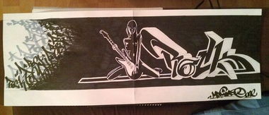 Graffiti Sketch - Photo by QualiTade