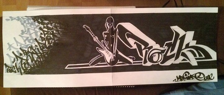 Graffiti Sketch - Photo by QualiTade