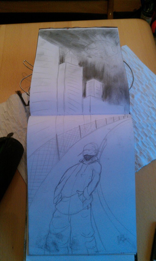 Graffiti Sketch - Photo by QualiTade