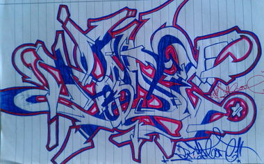 Graffiti Sketch - Photo by QualiTade
