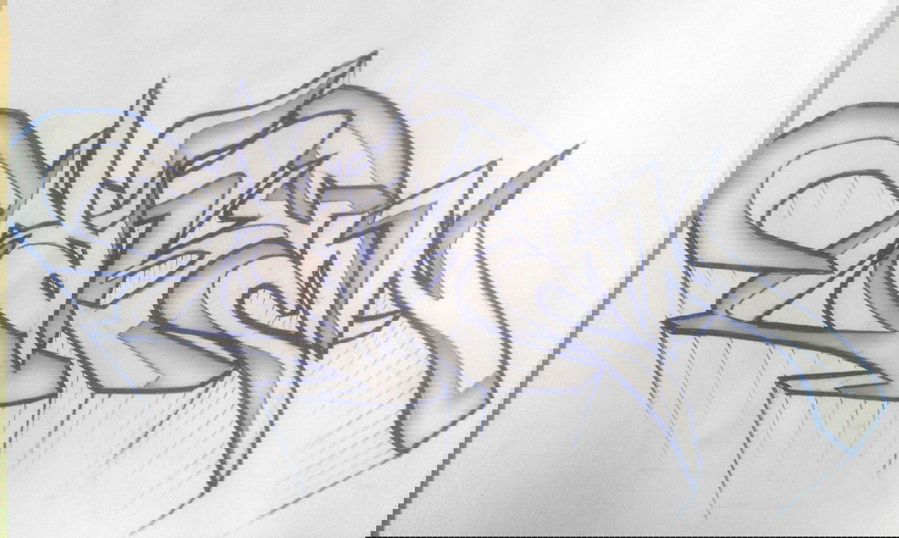 Graffiti Sketch - Photo by QualiTade - Tade (2014)