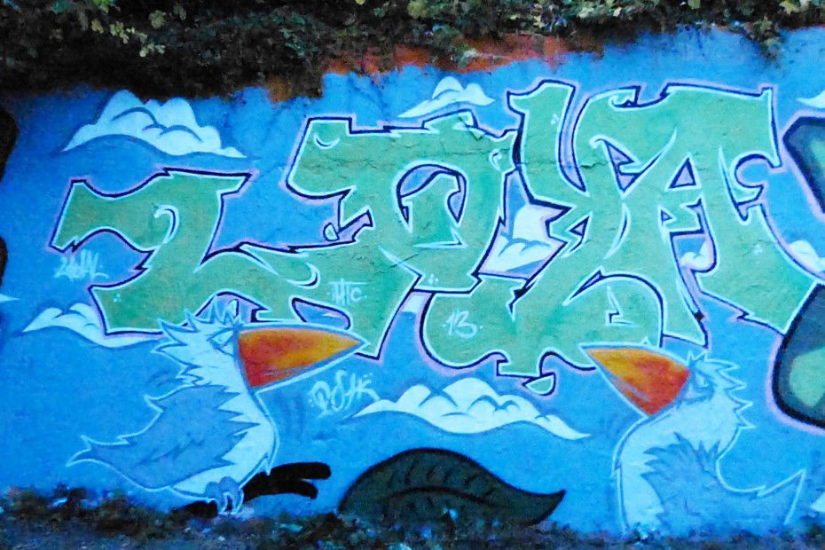 Graffiti Wall in Germany - Photo by QuikArt - Loyal, Legal, Quik