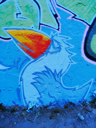 Graffiti Wall in Germany - Photo by QuikArt - Bird, Loyal, Legal