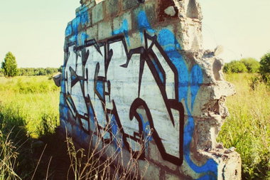 Graffiti Wall - Photo by QwiC