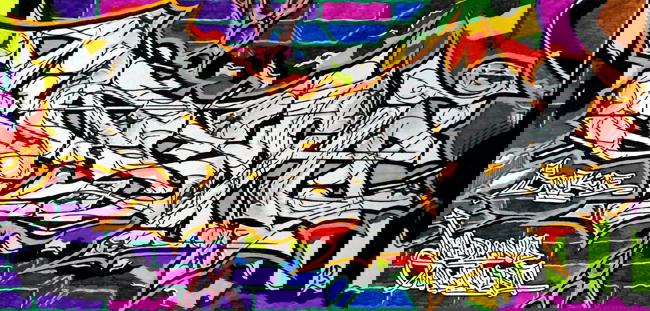 Graffiti Sketch - Photo by R87