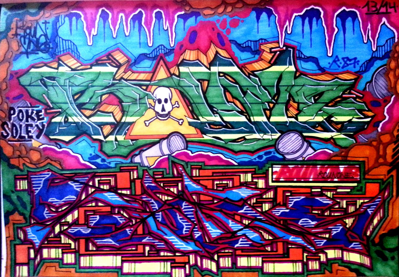 Graffiti Sketch - Photo by R87