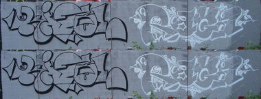 Graffiti Wall - Photo by RAGA