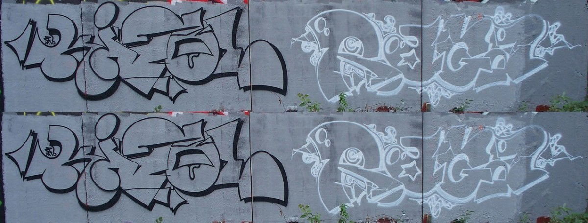 Graffiti Wall - Photo by RAGA