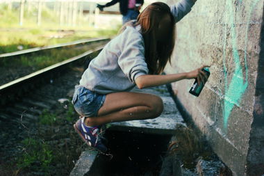 Graffiti Artwork - Photo by RAGA