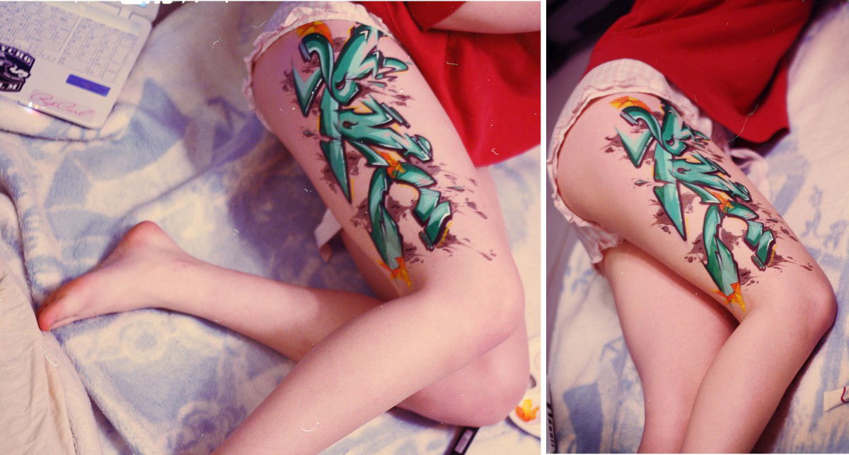 Graffiti Artwork - Photo by RAGA