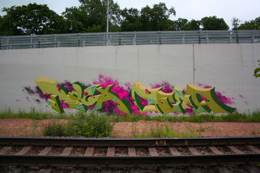 Graffiti Wall - Photo by RAGA