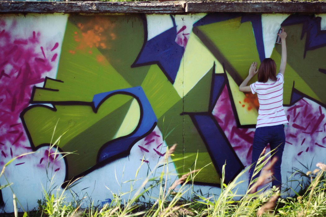 Graffiti Wall - Photo by RAGA