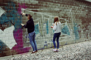 Graffiti Artwork - Photo by RAGA