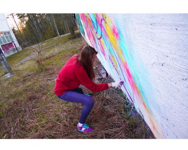 Graffiti Artwork - Photo by RAGA