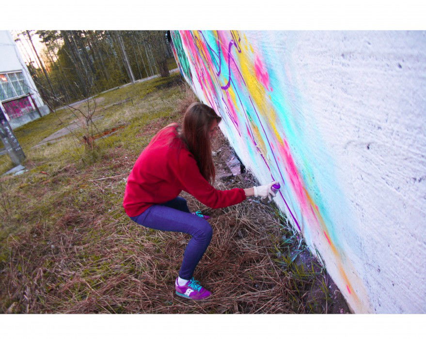 Graffiti Artwork - Photo by RAGA