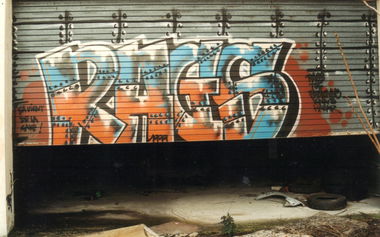 Graffiti Wall - Photo by RAGS - RAGS
