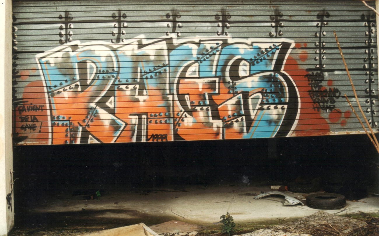 Graffiti Wall - Photo by RAGS - RAGS
