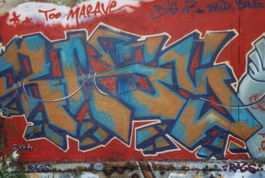 Graffiti Wall - Photo by RAGS - RAGS (2004)
