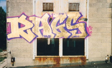 Graffiti Wall - Photo by RAGS (1999)