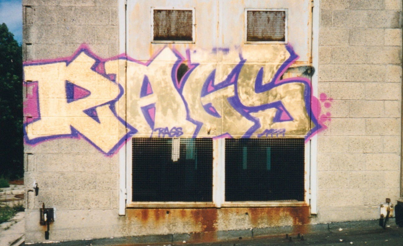 Graffiti Wall - Photo by RAGS (1999)