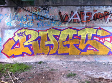 Graffiti Wall - Photo by RAGS - RAGS (2014)