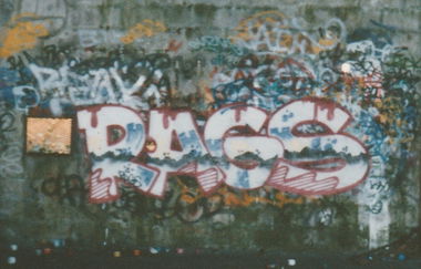 Graffiti Wall - Photo by RAGS