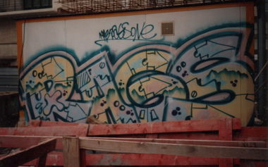 Graffiti Wall - Photo by RAGS - RAGS (1993)