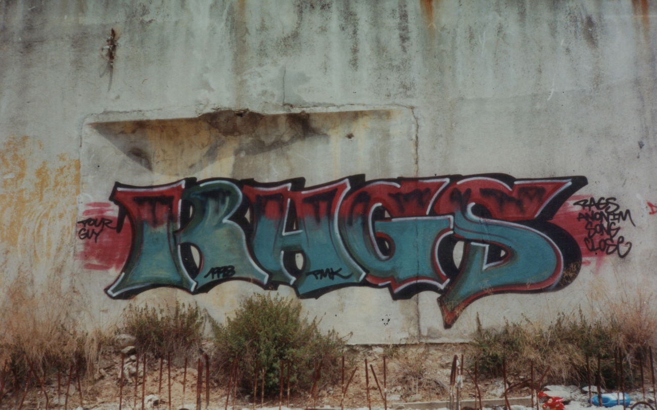 Graffiti Wall - Photo by RAGS - RAGS (1998)