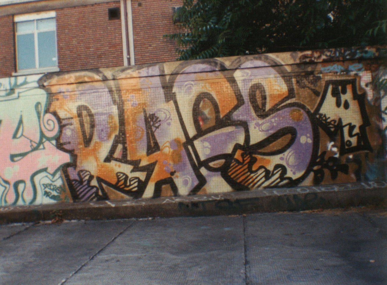 Graffiti Wall - Photo by RAGS - RAGS (1994)
