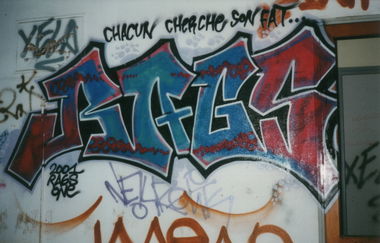 Graffiti Wall - Photo by RAGS - RAGS (2001)