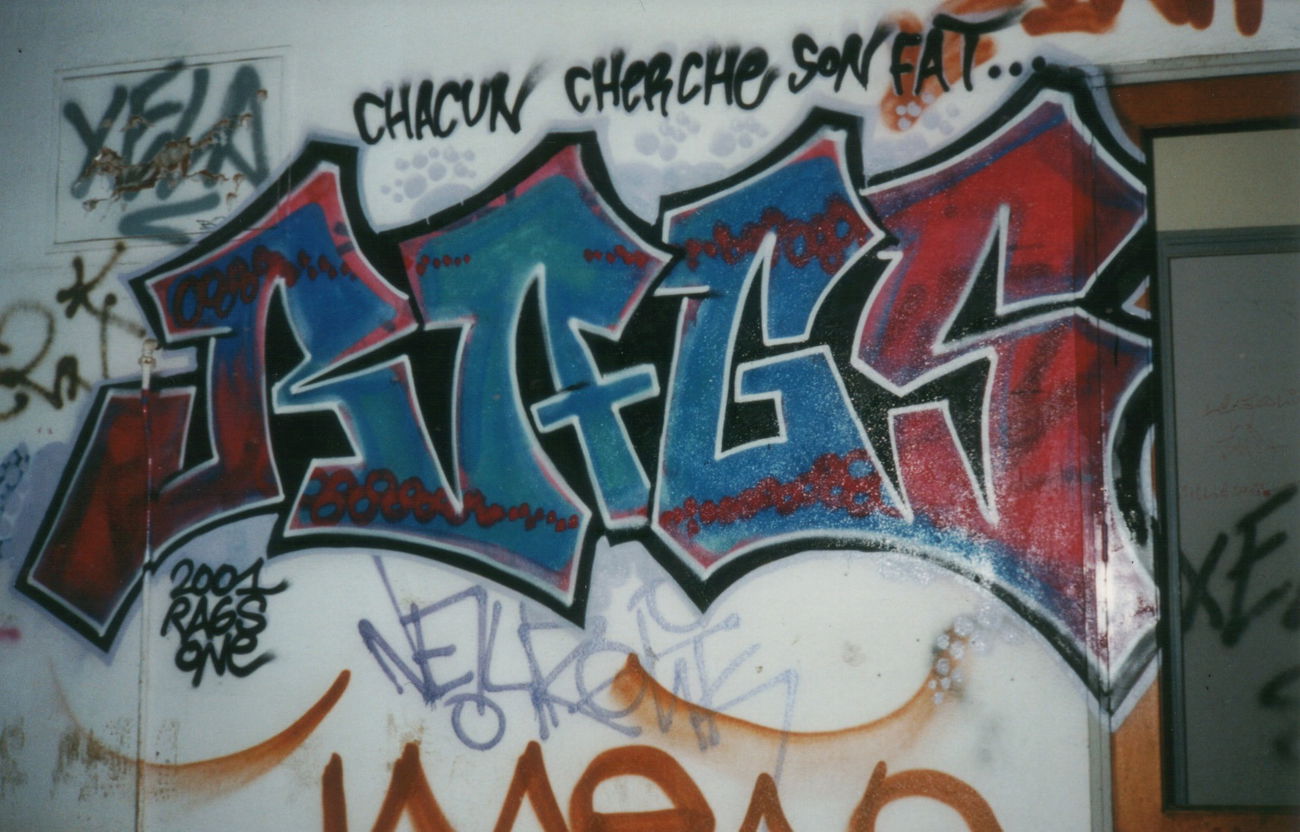 Graffiti Wall - Photo by RAGS - RAGS (2001)