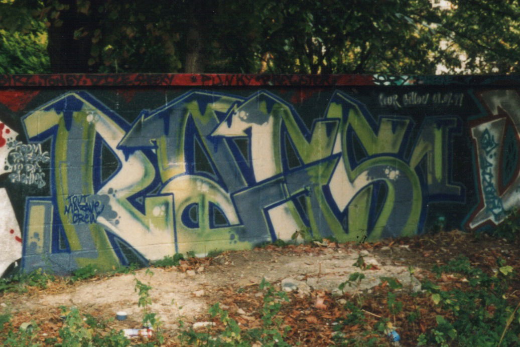 Graffiti Wall - Photo by RAGS - RAGS