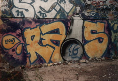 Graffiti Wall - Photo by RAGS - RAGS