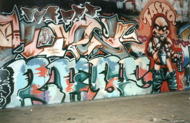 Graffiti Wall - Photo by RAGS - RAGS