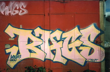Graffiti Wall - Photo by RAGS - RAGS