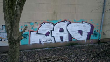 Graffiti Bombing in Dortmund - Photo by RAKS - DAC, Bay (2014)