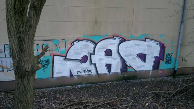 Graffiti Bombing in Dortmund - Photo by RAKS - DAC, Bay (2014)