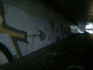 Graffiti Bombing in Dortmund - Photo by RAKS - DAC (2014)