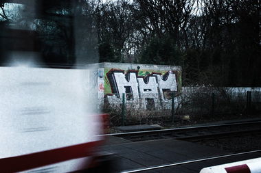Graffiti Bombing in Dortmund - Photo by RAKS - DAC (2014)