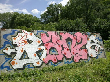 Graffiti Bombing in Ukraine - Photo by RANZO - Ranzo