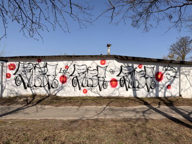 Graffiti Bombing in Brest - Photo by RAPT (2026)